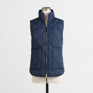 J.Crew Navy Puffer Vest NWT
